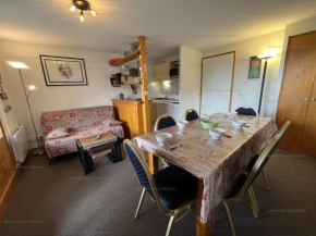 Vallandry : Duplex 3 pièces, 8 pers, accès direct pistes, animaux admis, casier à skis - FR-1-757-102